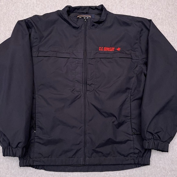 5.11 Tactical Response Jacket Men's Medium‎ Black US CALVARY Windbreaker 48016 - Picture 2 of 8